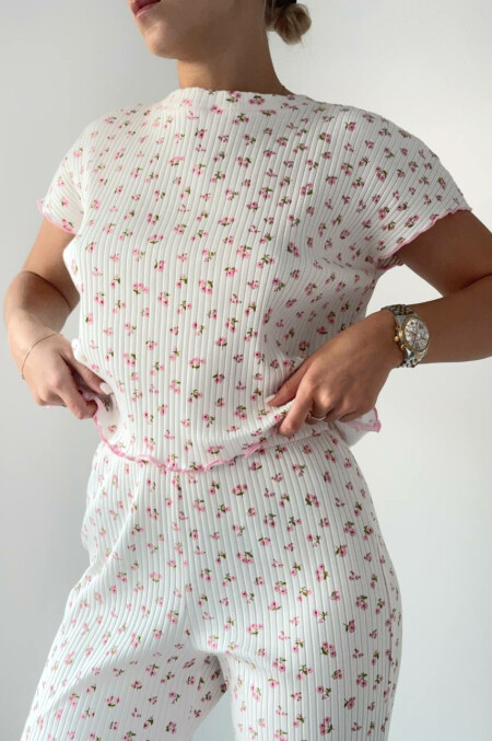 Піжама бавовняна зі штанами Lvl