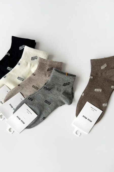 Шкарпетки Miu YB203 mix 5pcs