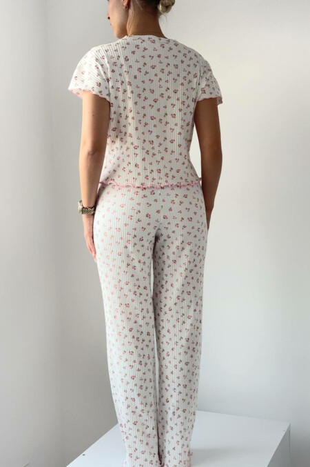 Піжама бавовняна зі штанами Lvl